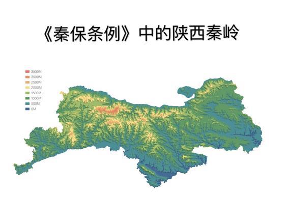秦岭高清地图图片