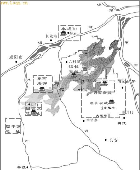 上林苑平面图图片